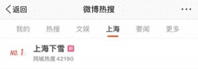 ​“上海下雪”冲上热搜！今日风力强劲寒冷升级