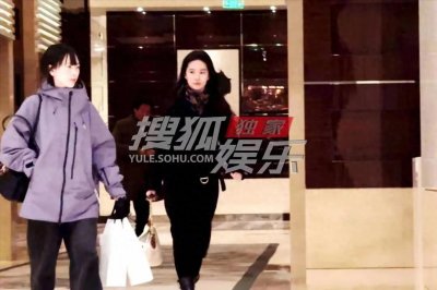 ​刘亦菲和陈金飞聚餐