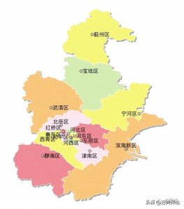 ​天津市17个县级以上政区地名由来