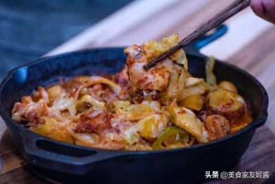 ​美食系列22：春川铁板鸡（韩式经典美食）简单教程看必学哦