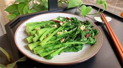 ​教你做超美味的油菜，做法简单又好吃，不用再担心孩子会挑食了