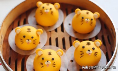 虎年大吉,教你8种花样馒头的做法,一揉一捏香软美味,寓意吉祥
