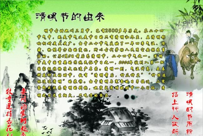 清明节的由来典故是什么起源是哪个朝代