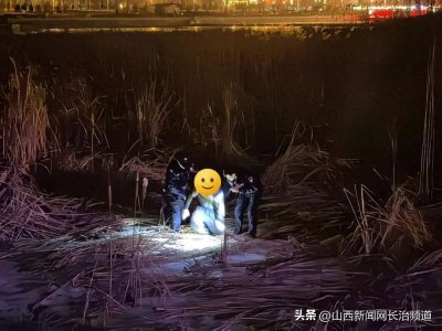 长治:男子跳河轻生 民警飞身施救