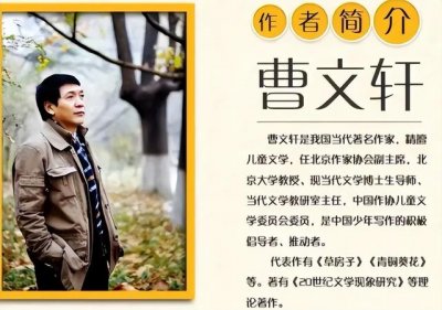 曹文轩和郑渊洁事件(好牌打烂了知名作家曹文轩课外读物惹争议)