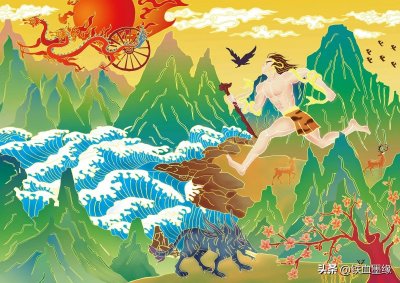 夸父追日的神话故事完整版(夸父追日的全文)