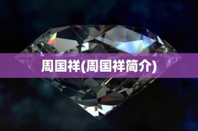 ​周国祥(周国祥简介)