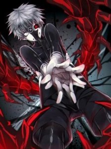 ​一组东京食尸鬼的高清壁纸，不知道为什么会喜欢这么血腥的图~