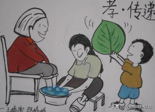 重阳节的画怎么画又简单又好看(重阳节主题儿童画)(3)