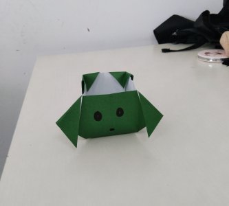 ​超可爱的狗形盒子教程，方法简单，可用来装东西