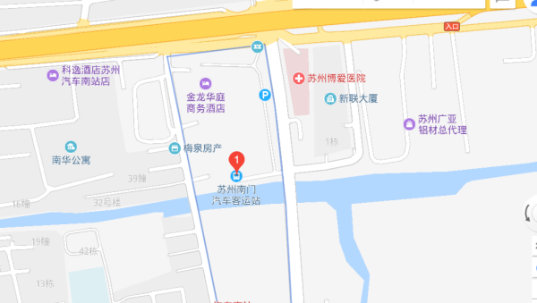 苏州南站在哪里,苏州南站是苏州南门汽车客运站吗图4