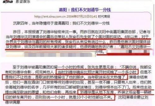 刘德华澄清东北事件(刘德华东北演唱会事件,谁出面解决)-第2张图片-