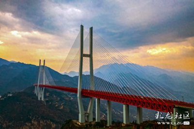​我镜头中的云南高速之北盘江第一桥
