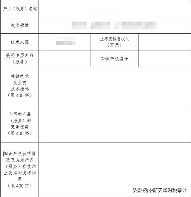 高新技术产品认定的申报条件(高新认定填报高新技术产品)(2)