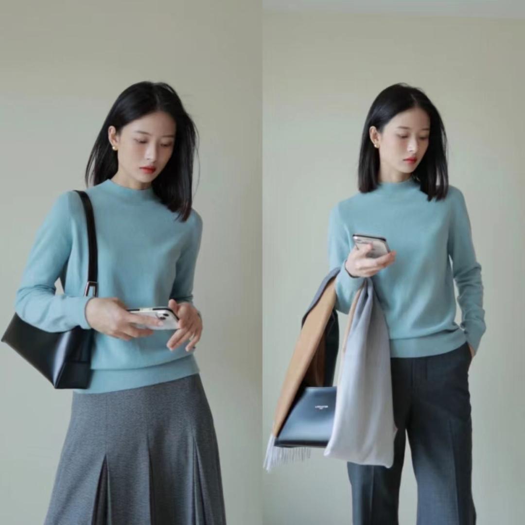 羊绒衫选哪个颜色好看(羊绒衫哪个颜色显高档)