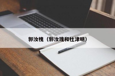 ​郭汝槐（郭汝瑰和杜津明）