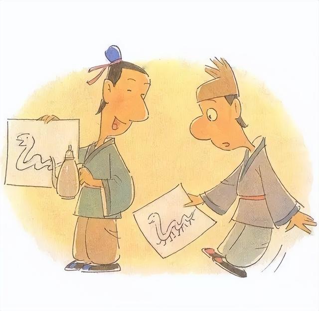 画蛇添足的成语故事出自于哪（成语典故分享画蛇添足）(4)
