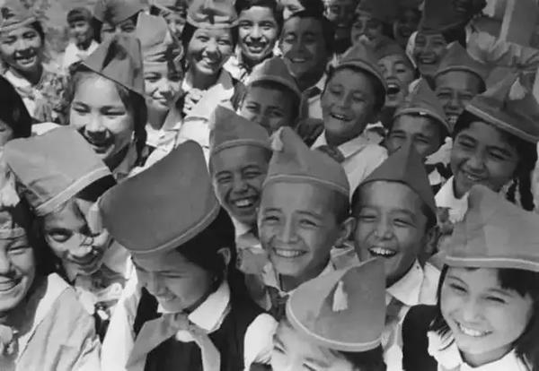 苏联强盛时期的微笑照片