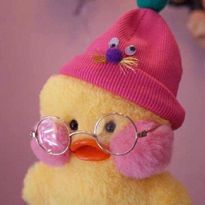 又Q又萌的小黄鸭头像 