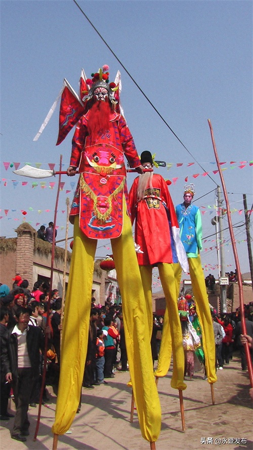 永登县：苦水高高跷