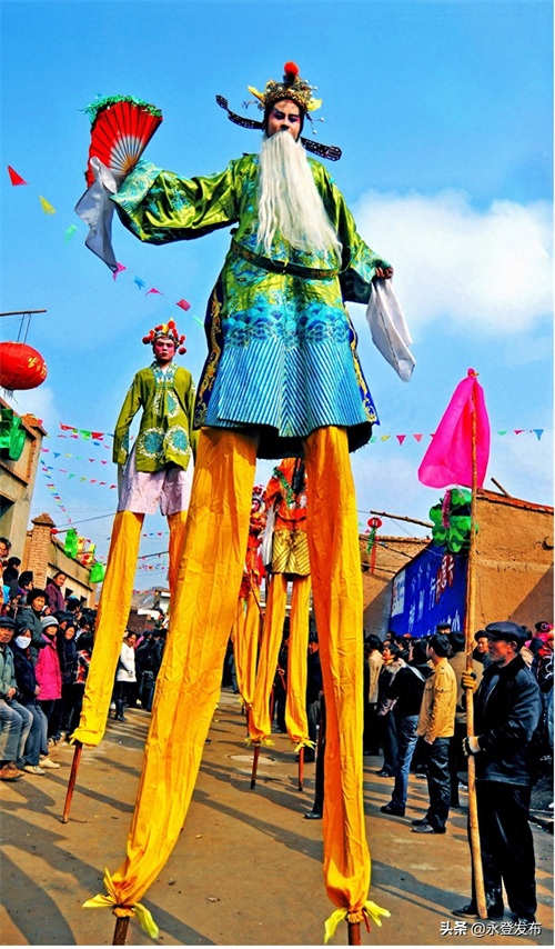 永登县：苦水高高跷