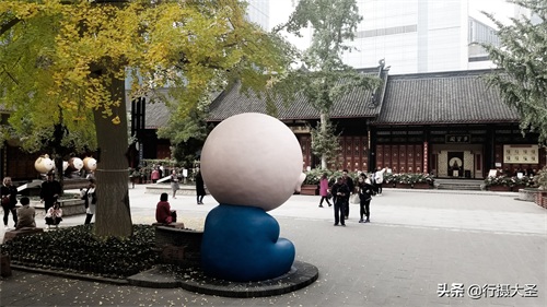 闹市里寻得静处，震旦第一丛林成都大慈寺