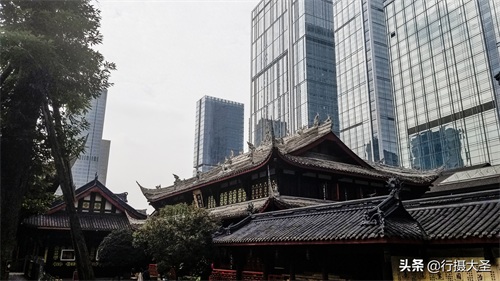 闹市里寻得静处，震旦第一丛林成都大慈寺