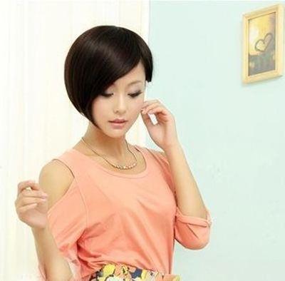 适合直发的中短发发型(9款帅气的女生短发直发发型)(8)