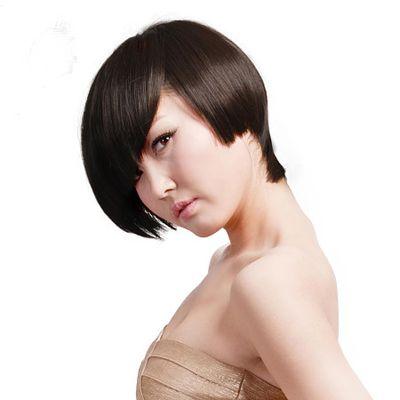 适合直发的中短发发型(9款帅气的女生短发直发发型)(3)