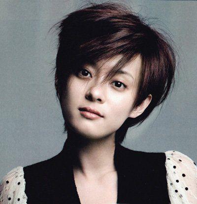 适合直发的中短发发型(9款帅气的女生短发直发发型)(5)