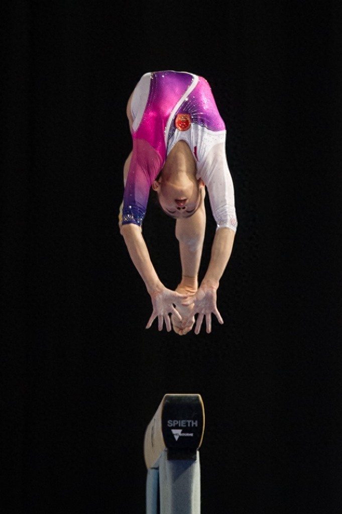 体操——世界杯墨尔本站：刘婷婷夺得平衡木冠军