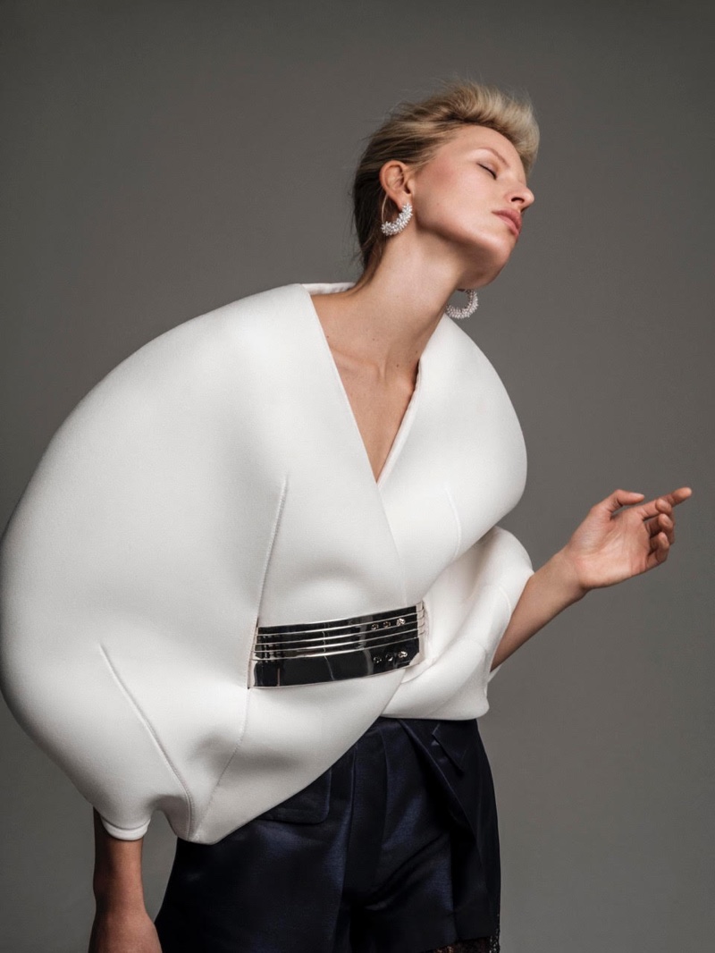 捷克超模卡罗琳娜·库尔科娃（ Karolina Kurkova）的时尚故事