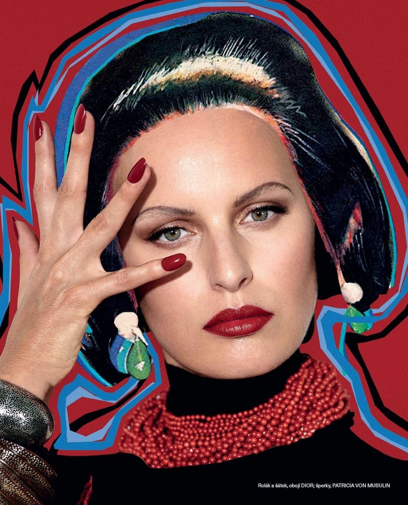 捷克超模卡罗琳娜·库尔科娃（ Karolina Kurkova）的时尚故事