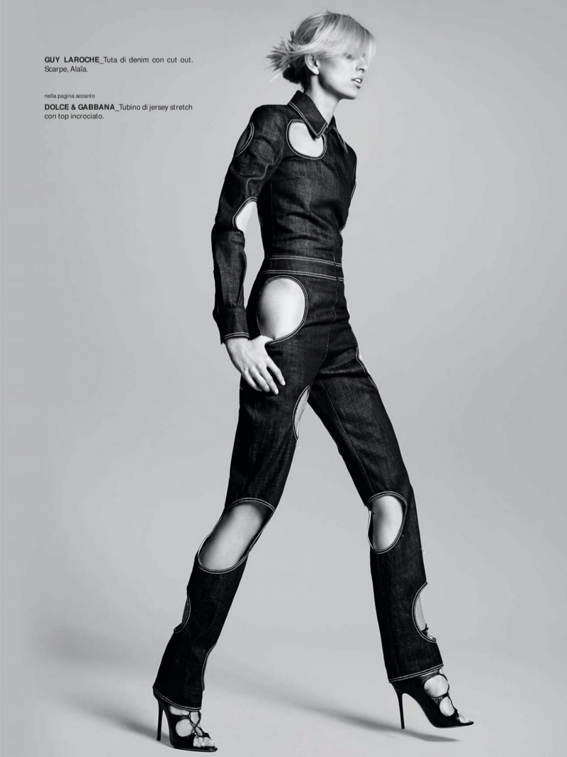 捷克超模卡罗琳娜·库尔科娃（ Karolina Kurkova）的时尚故事