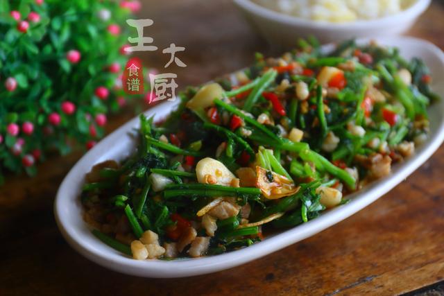 怎样做雪里红炒肉好吃（肉末雪里红的简单做法）(14)