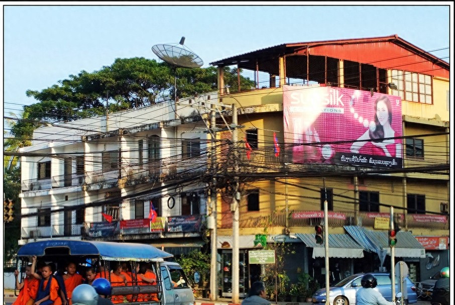实拍老挝首都万象：看起来不如我们的县城，超市大多是中国商品